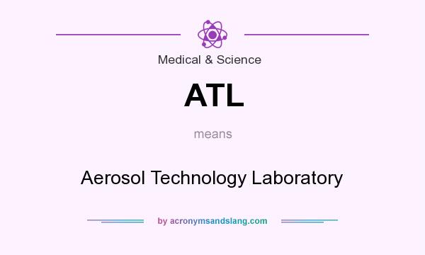 What does ATL mean? It stands for Aerosol Technology Laboratory