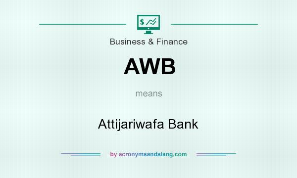 What does AWB mean? It stands for Attijariwafa Bank