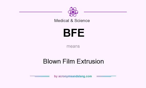 What does BFE mean? It stands for Blown Film Extrusion