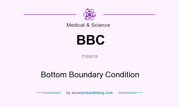 What does BBC mean? It stands for Bottom Boundary Condition