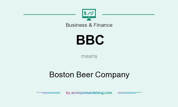 What does BBC mean? It stands for Boston Beer Company
