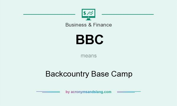 What does BBC mean? It stands for Backcountry Base Camp