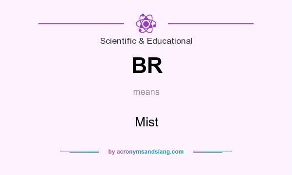 What does BR mean? It stands for Mist
