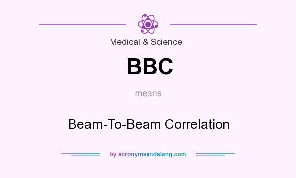 What does BBC mean? It stands for Beam-To-Beam Correlation