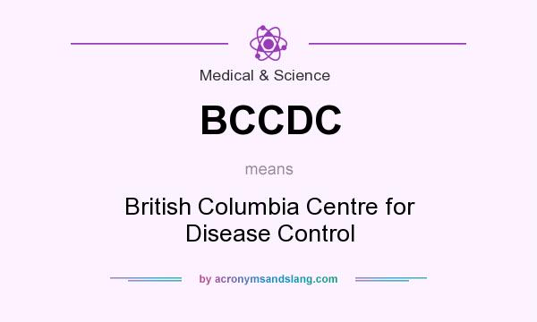 What does BCCDC mean? It stands for British Columbia Centre for Disease Control