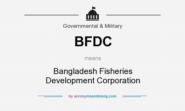What does BFDC mean? It stands for Bangladesh Fisheries Development Corporation