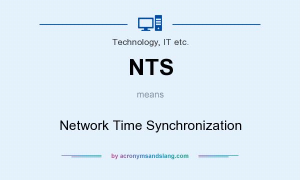 What does NTS mean? It stands for Network Time Synchronization