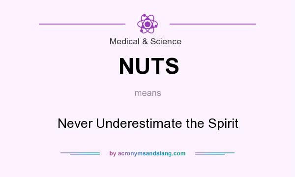 What does NUTS mean? It stands for Never Underestimate the Spirit