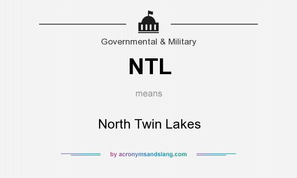What does NTL mean? It stands for North Twin Lakes