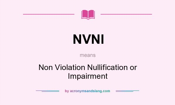 What does NVNI mean? - Definition of NVNI - NVNI stands ...