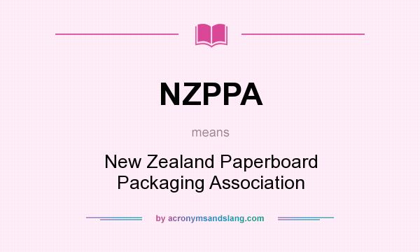 What does NZPPA mean? It stands for New Zealand Paperboard Packaging Association