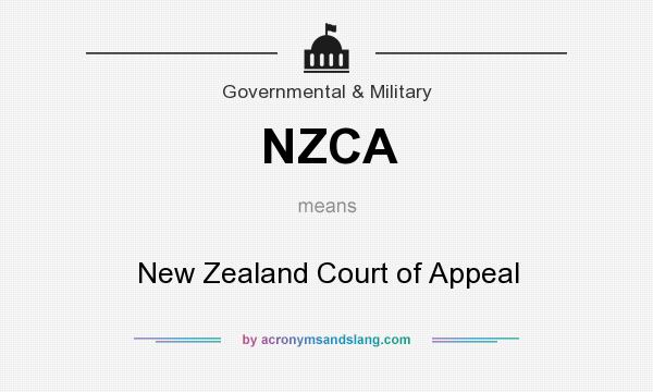 What does NZCA mean? It stands for New Zealand Court of Appeal