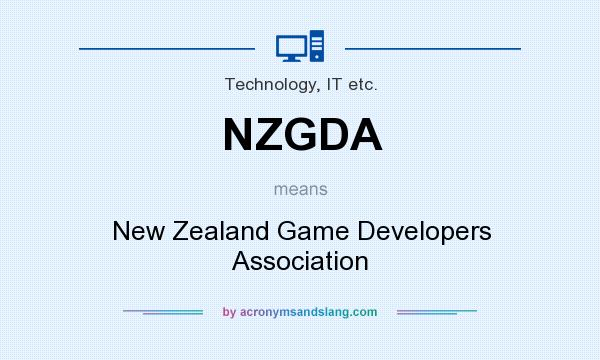 What does NZGDA mean? It stands for New Zealand Game Developers Association