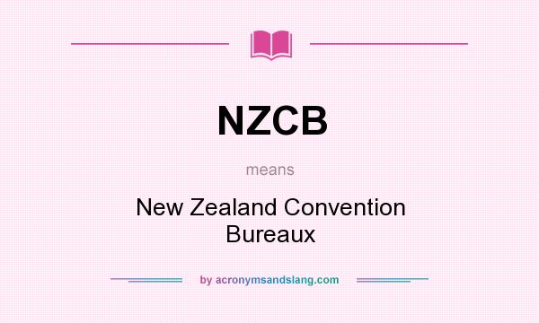 What does NZCB mean? It stands for New Zealand Convention Bureaux