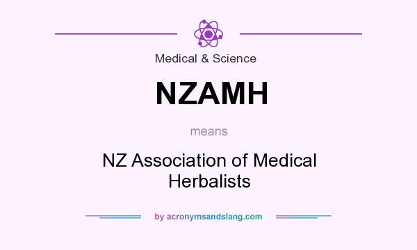 What does NZAMH mean? It stands for NZ Association of Medical Herbalists