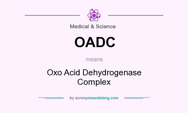 What does OADC mean? It stands for Oxo Acid Dehydrogenase Complex