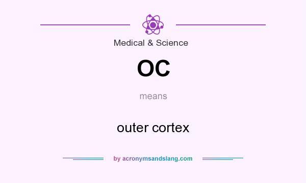 What does OC mean? It stands for outer cortex