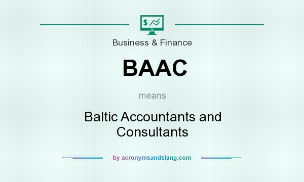 What does BAAC mean? It stands for Baltic Accountants and Consultants