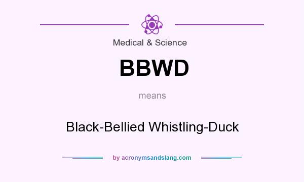 What does BBWD mean? It stands for Black-Bellied Whistling-Duck