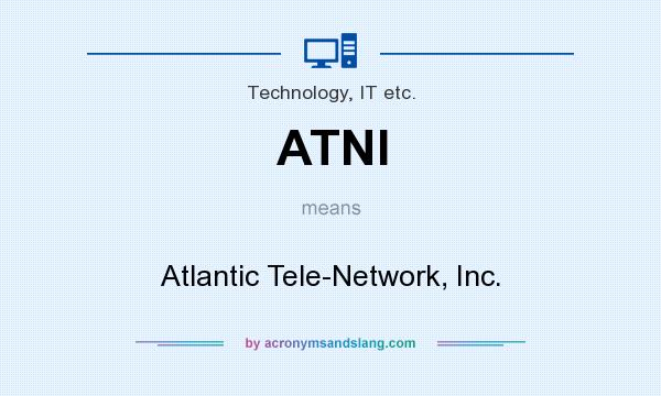 What does ATNI mean? It stands for Atlantic Tele-Network, Inc.