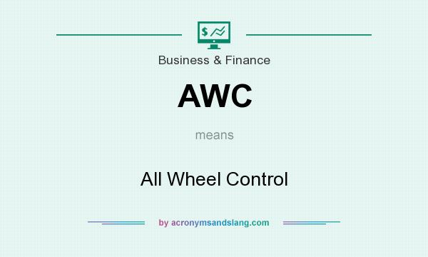What does AWC mean? It stands for All Wheel Control