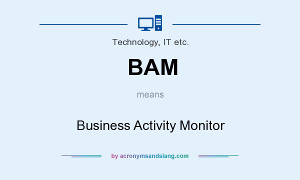 What does BAM mean? It stands for Business Activity Monitor