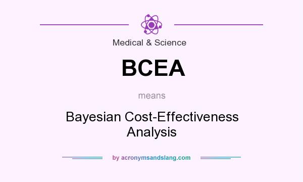 What does BCEA mean? It stands for Bayesian Cost-Effectiveness Analysis