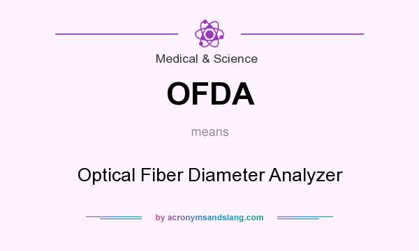 What does OFDA mean? It stands for Optical Fiber Diameter Analyzer