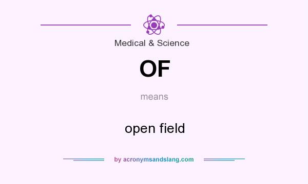 What does OF mean? It stands for open field