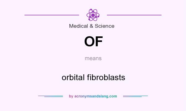 What does OF mean? It stands for orbital fibroblasts