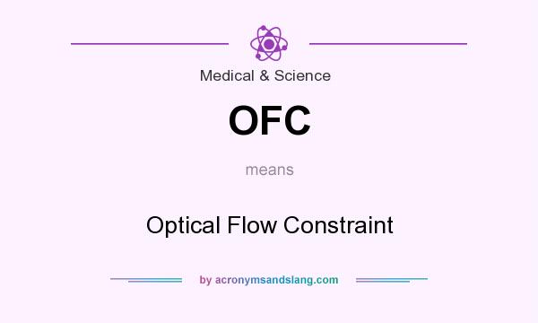 What does OFC mean? It stands for Optical Flow Constraint
