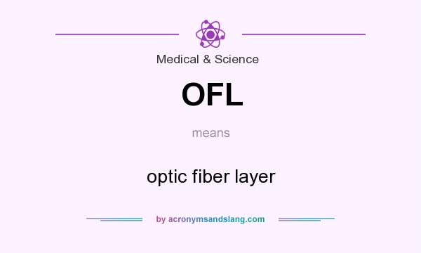 What does OFL mean? It stands for optic fiber layer