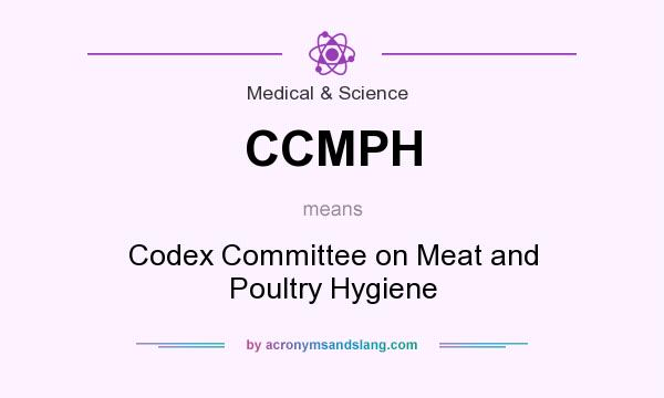 What does CCMPH mean? It stands for Codex Committee on Meat and Poultry Hygiene