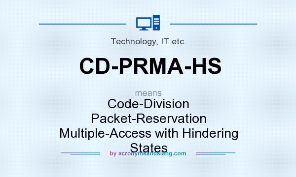 What does CD-PRMA-HS mean? It stands for Code-Division Packet-Reservation Multiple-Access with Hindering States