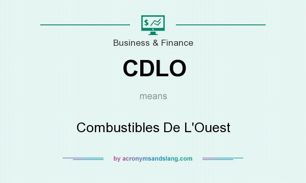 What does CDLO mean? It stands for Combustibles De L`Ouest