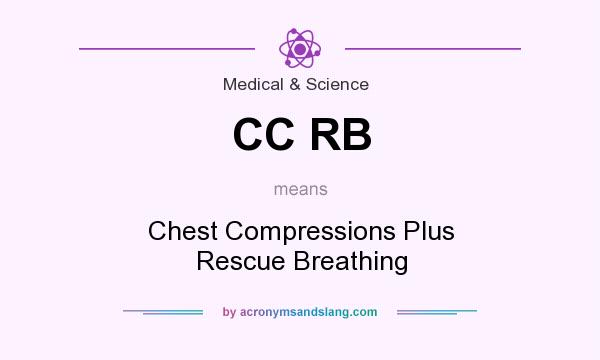 What does CC RB mean? It stands for Chest Compressions Plus Rescue Breathing