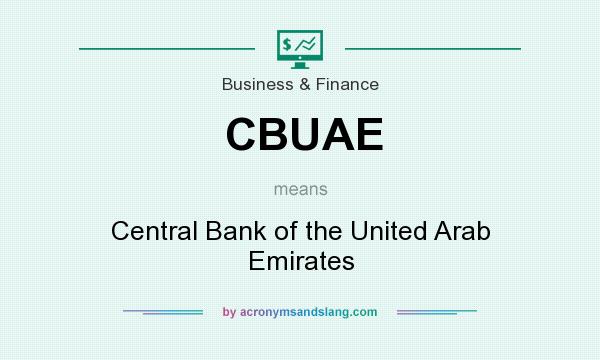 What does CBUAE mean? It stands for Central Bank of the United Arab Emirates