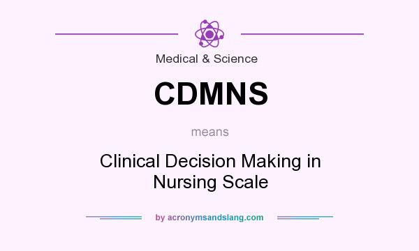 what is decision making in nursing