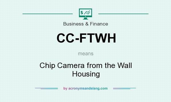 What does CC-FTWH mean? It stands for Chip Camera from the Wall Housing