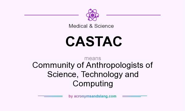 What does CASTAC mean? It stands for Community of Anthropologists of Science, Technology and Computing