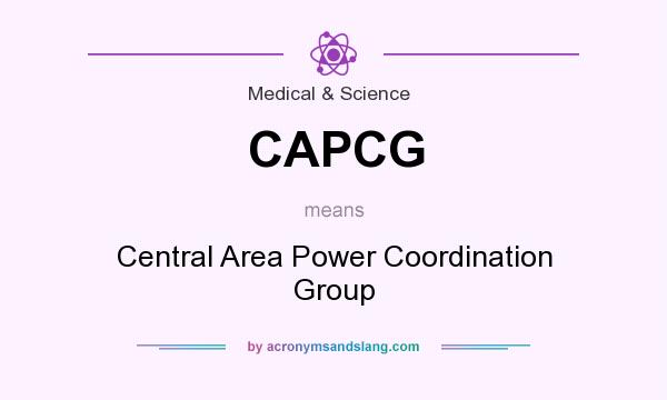 What does CAPCG mean? It stands for Central Area Power Coordination Group