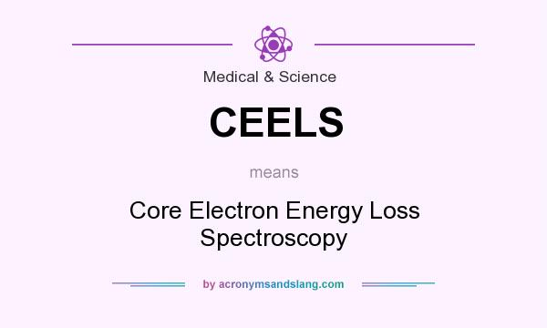 What does CEELS mean? It stands for Core Electron Energy Loss Spectroscopy