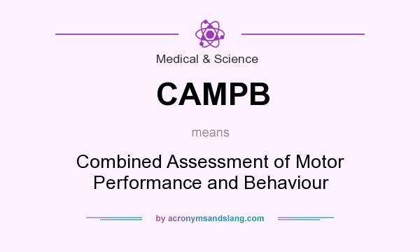 What does CAMPB mean? It stands for Combined Assessment of Motor Performance and Behaviour