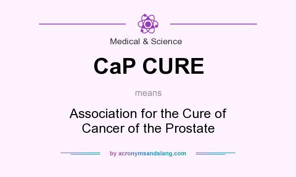 What does CaP CURE mean? It stands for Association for the Cure of Cancer of the Prostate