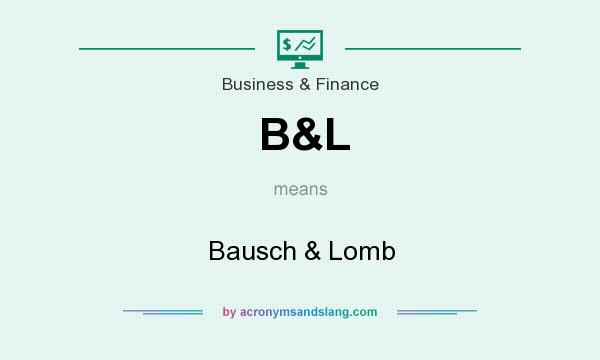 What does B&L mean? It stands for Bausch & Lomb