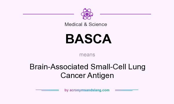 What does BASCA mean? It stands for Brain-Associated Small-Cell Lung Cancer Antigen