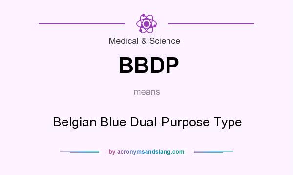 What does BBDP mean? It stands for Belgian Blue Dual-Purpose Type