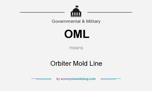 What does OML mean? It stands for Orbiter Mold Line