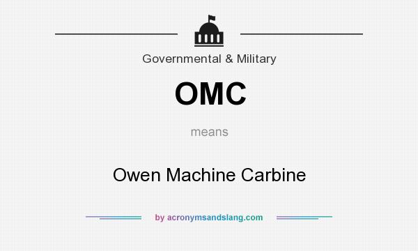 What does OMC mean? It stands for Owen Machine Carbine