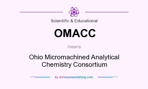 What does OMACC mean? It stands for Ohio Micromachined Analytical Chemistry Consortium